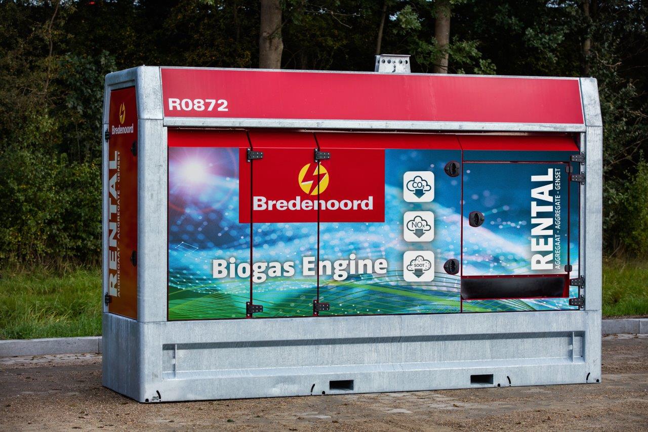 Bredenoord lanceert Biogasaggregaten