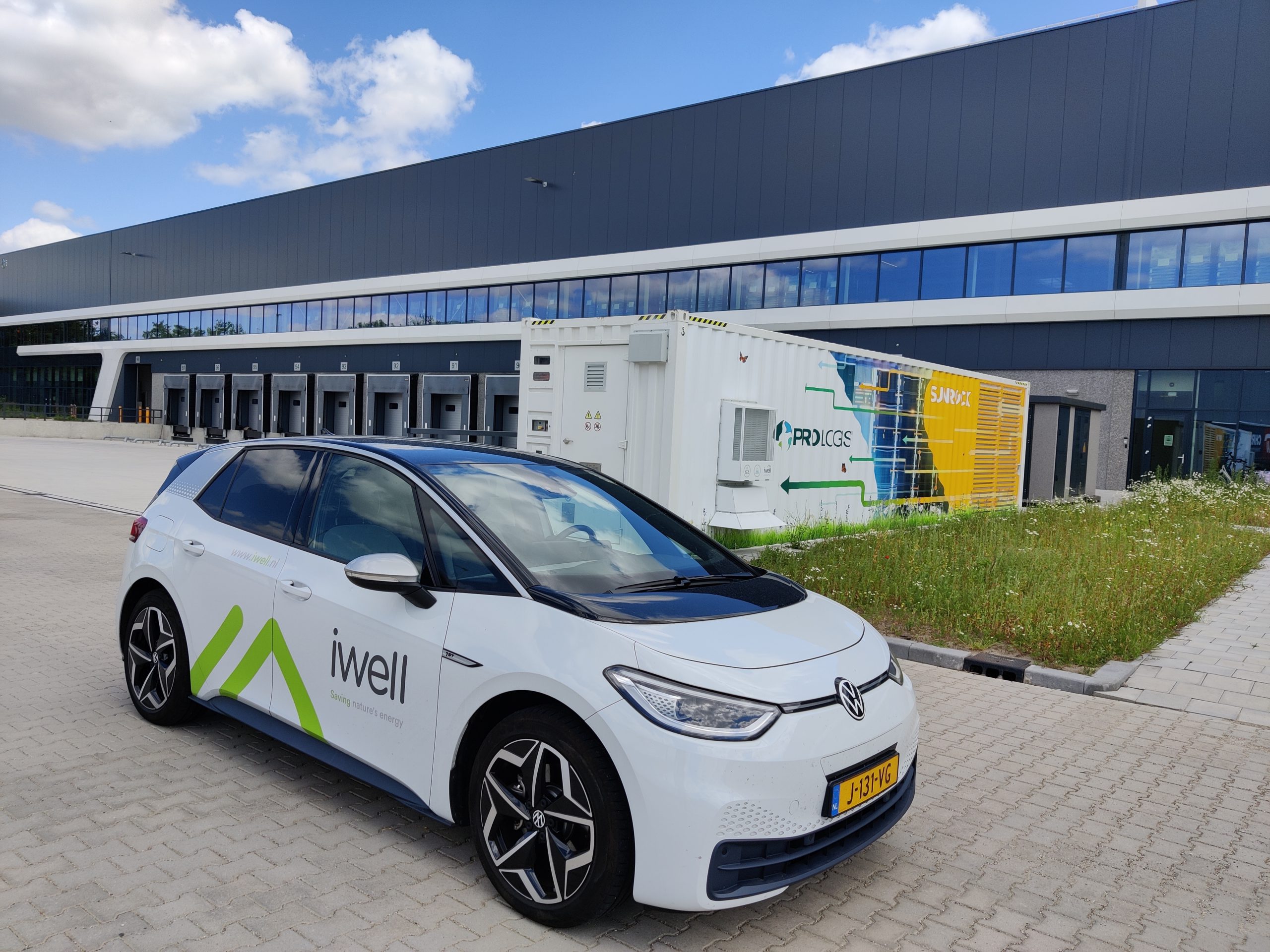 Sunrock neemt batterijsysteem iwell in gebruik bij Prologis