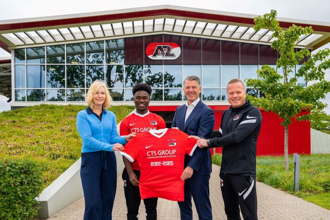 CTS GROUP nieuwe hoofdsponsor AZ Jeugdopleiding