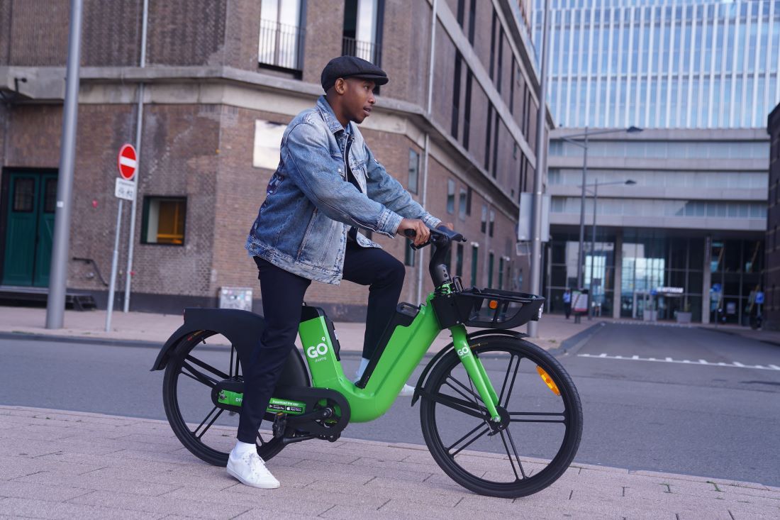 GO Sharing e-bikes Roosendaal