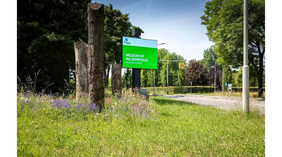 Bedrijventerrein Majoppeveld verduurzaamt