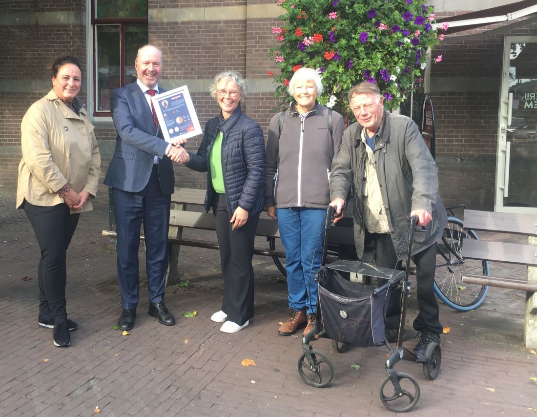 Ondernemers in gemeente Bloemendaal getoetst op toegankelijkheid