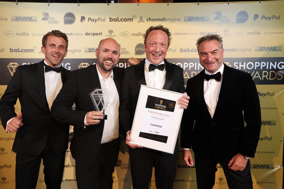 Saniweb keer beste webshop