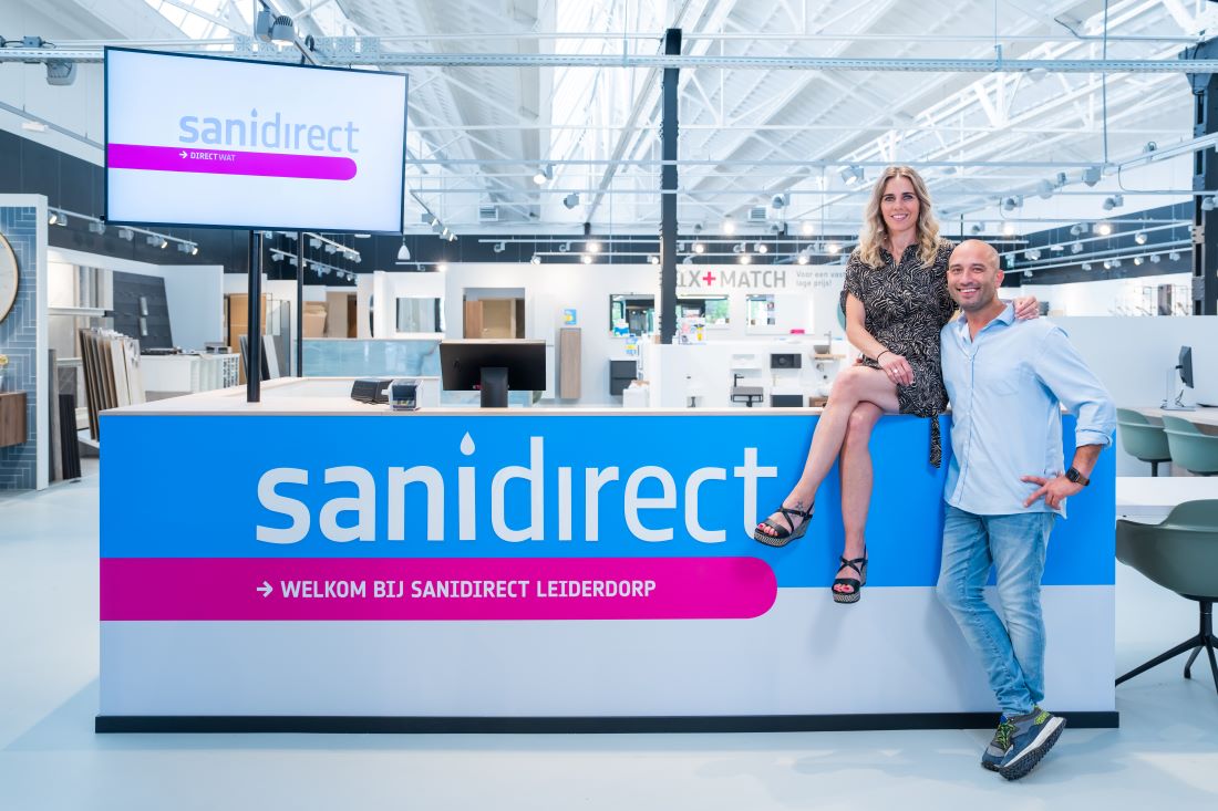 Sanidirect franchisenemerskoppel Steven Kozman Natasja van Klink