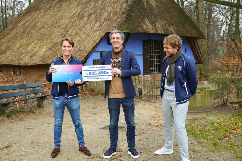 Nederlands Openluchtmuseum ontvangt EUR 925.490,- van de VriendenLoterij