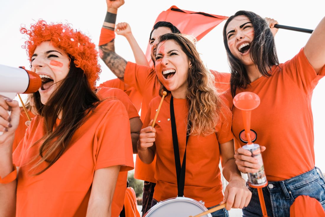 Winter-WK onder werktijd: prijsbewuste Oranje-fan blij met thuiswerkoptie