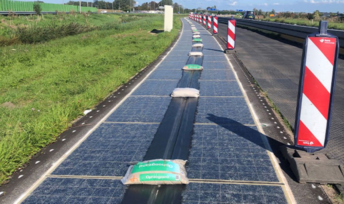 Duurzaam Zonnefietspad Schipholweg (N232) gaat 13 oktober open