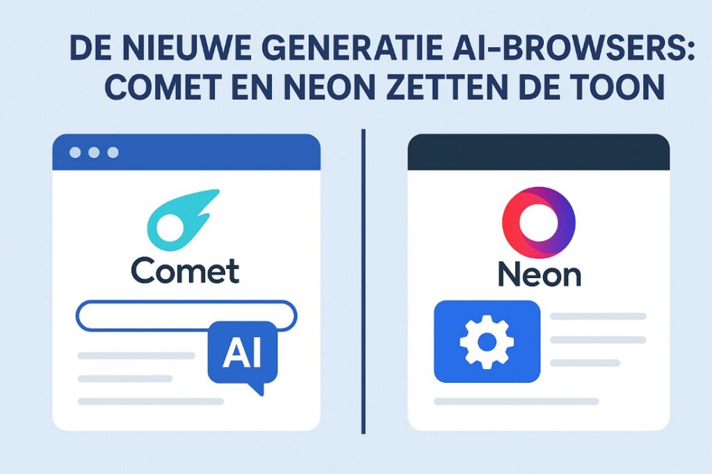 AI-browsers Comet en Neon veranderen ondernemen - WijBusinessNieuws