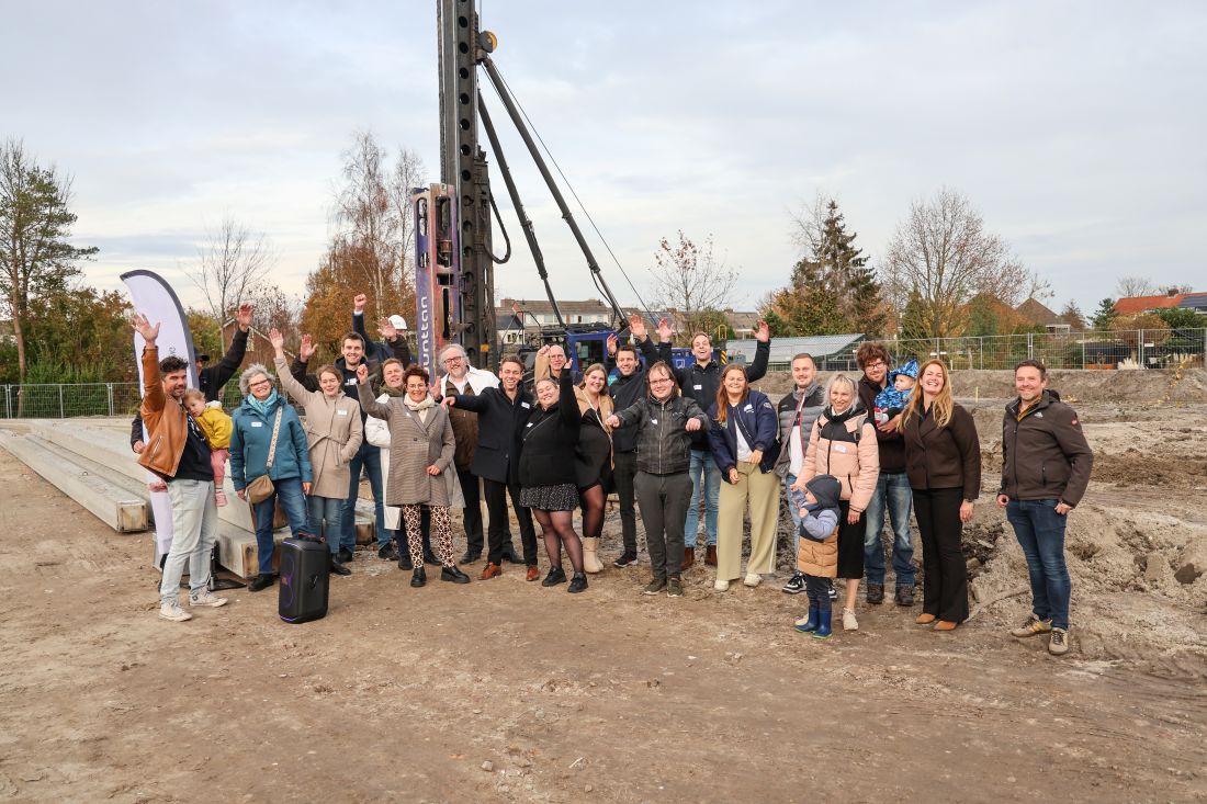 Start bouw De Onderneming Nibbixwoud