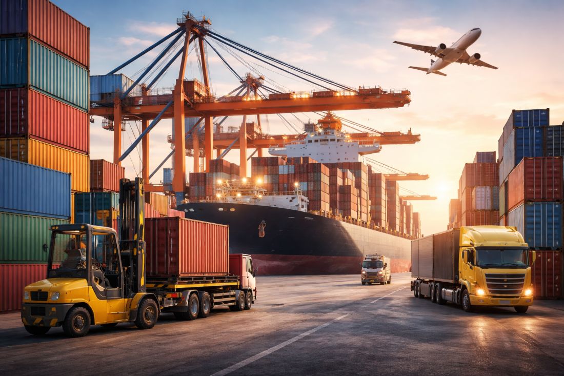 Export groeit in november met bijna 5%: machines en transportmiddelen trekken kar