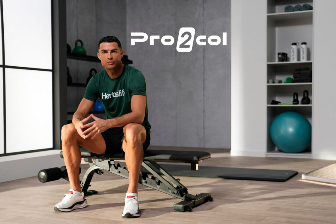 Ronaldo investeert 7,5 miljoen in Herbalife AI-platform