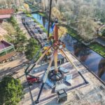 Slagharen voltooit bouw nieuwe attractie Sky Sifter