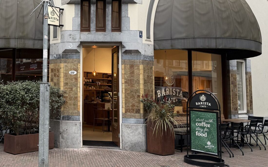 Jonge ondernemer opent barista cafe oude binnenweg Rotterdam