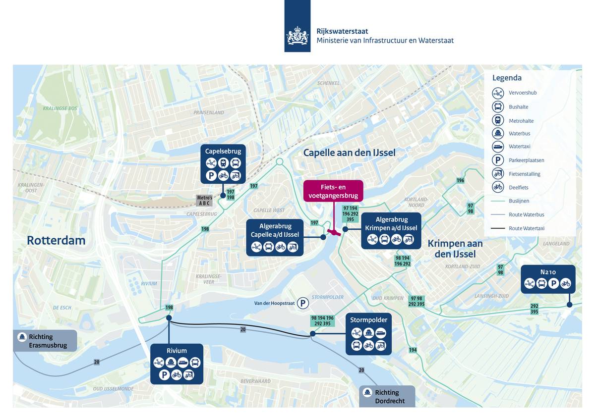 Algerabrug maand dicht: zo blijft de regio bereikbaar