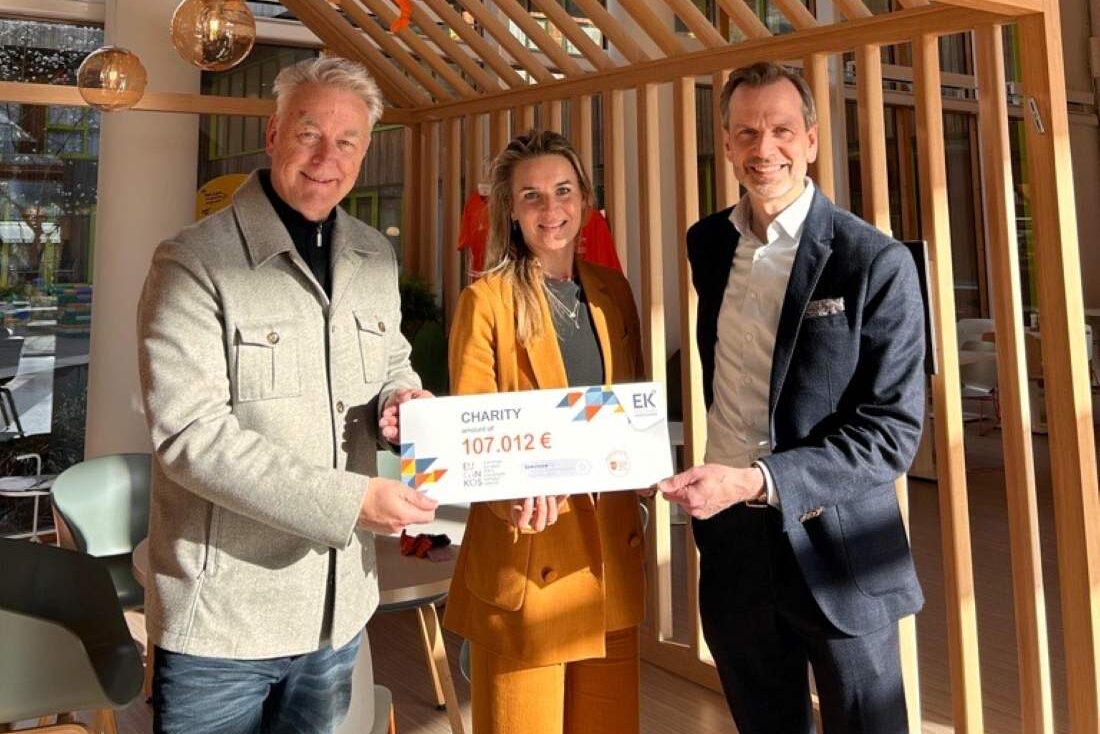 EK Retail doneert 100.000 euro aan kinderkankercentra