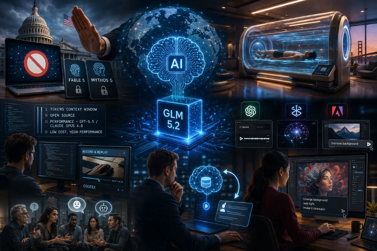 Het laatste over AI: Fable, GLM 5.2, Midjourney