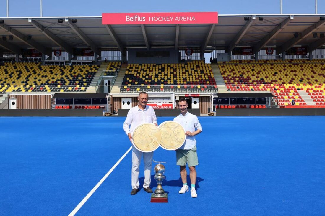 België brengt herdenkingsmunt uit voor WK Hockey 2026