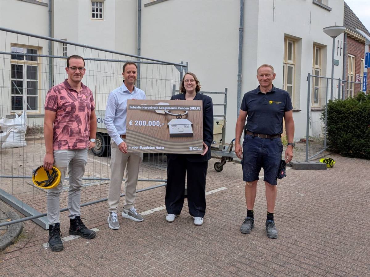 Zeeland investeert 1,2 miljoen in herbestemming leegstaande panden