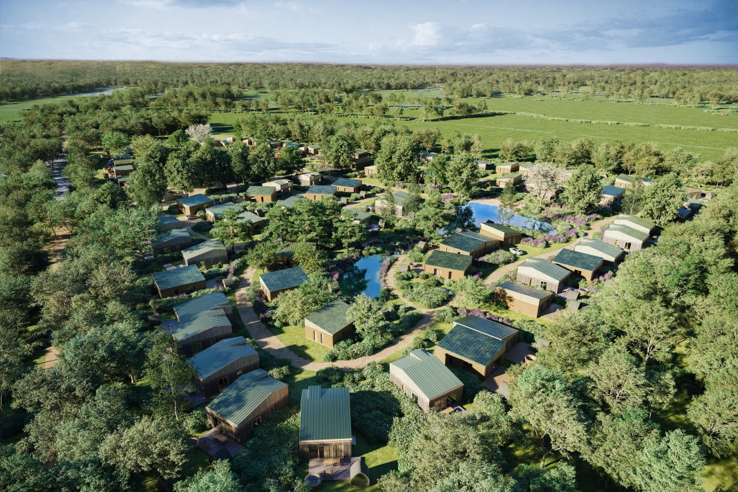 Nala Village opent grootste retreat-resort van Europa in Warnsveld