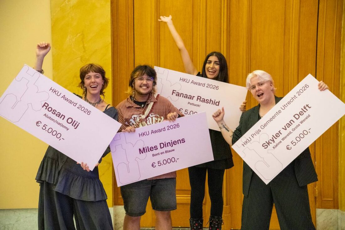 HKU Awards 2026: vier afgestudeerden bekroond voor maatschappelijke impact