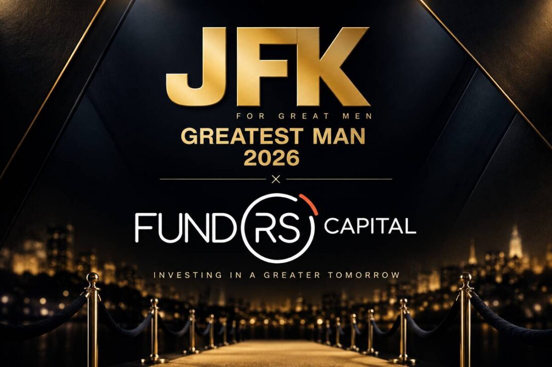 Fundrs Capital partner van JFK's Greatest Man 2026