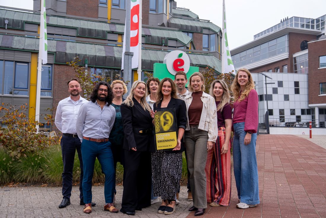 Univé Schade eerste verzekeraar met vijfsterren Gouden Oor
