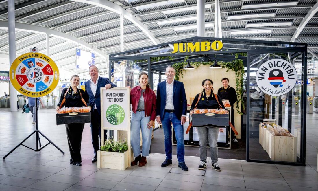 Jumbo zet Nederlandse voedselinnovaties in de spotlight met pop-up kas