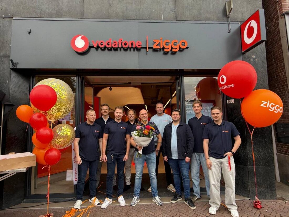 VodafoneZiggo opent vernieuwde winkel in Leeuwarden