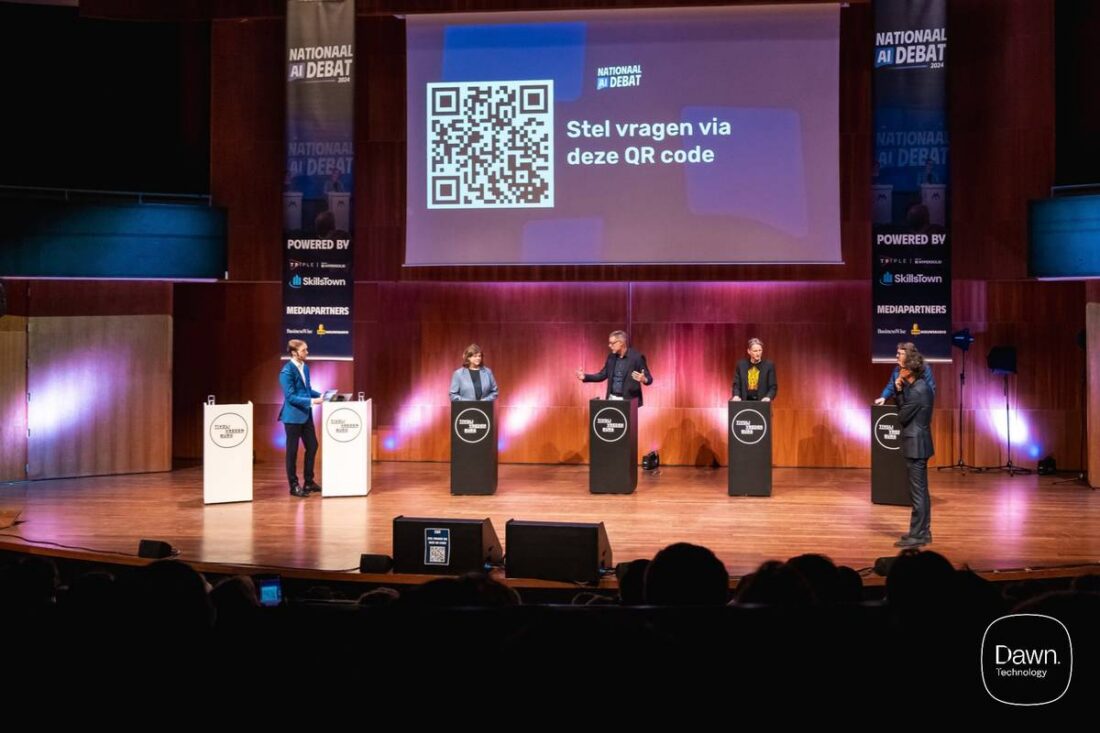 Kaartverkoop geopend voor Nationaal AI Debat in Utrecht op 7 december