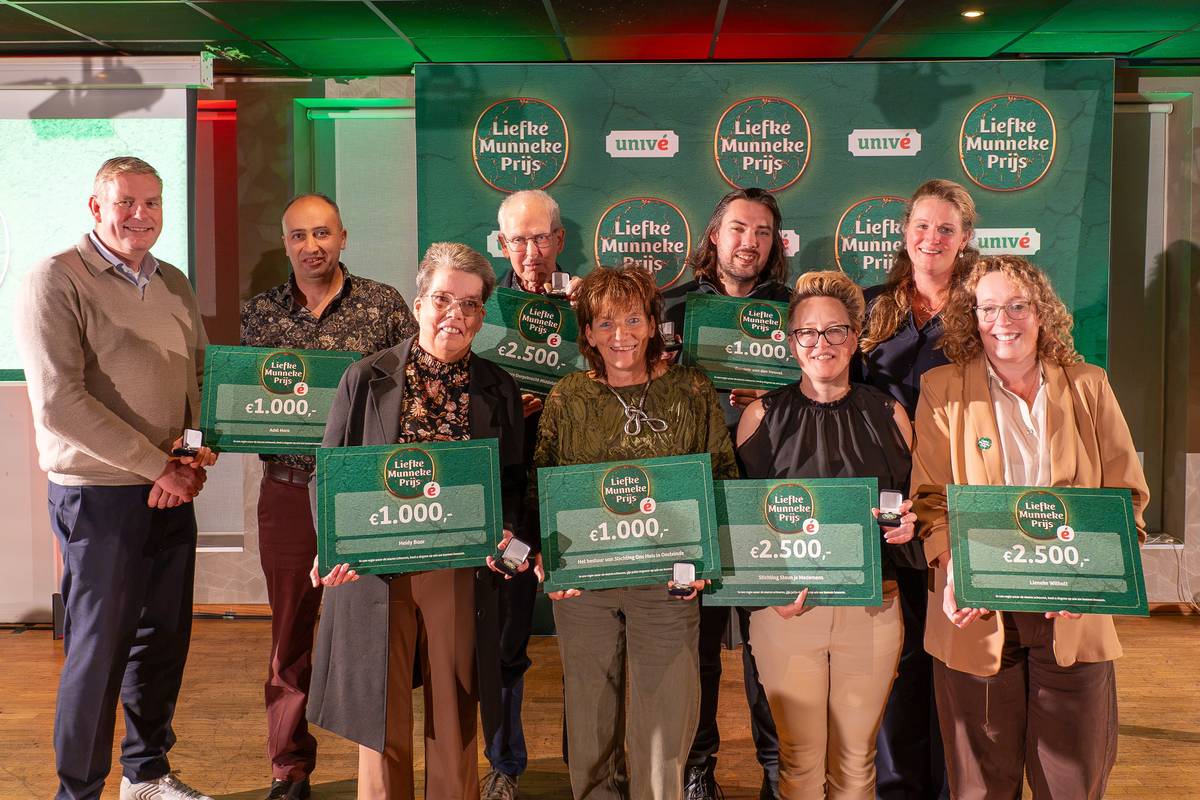 Univé verdeelt 11.500 euro over zeven Groningse en Drentse initiatieven