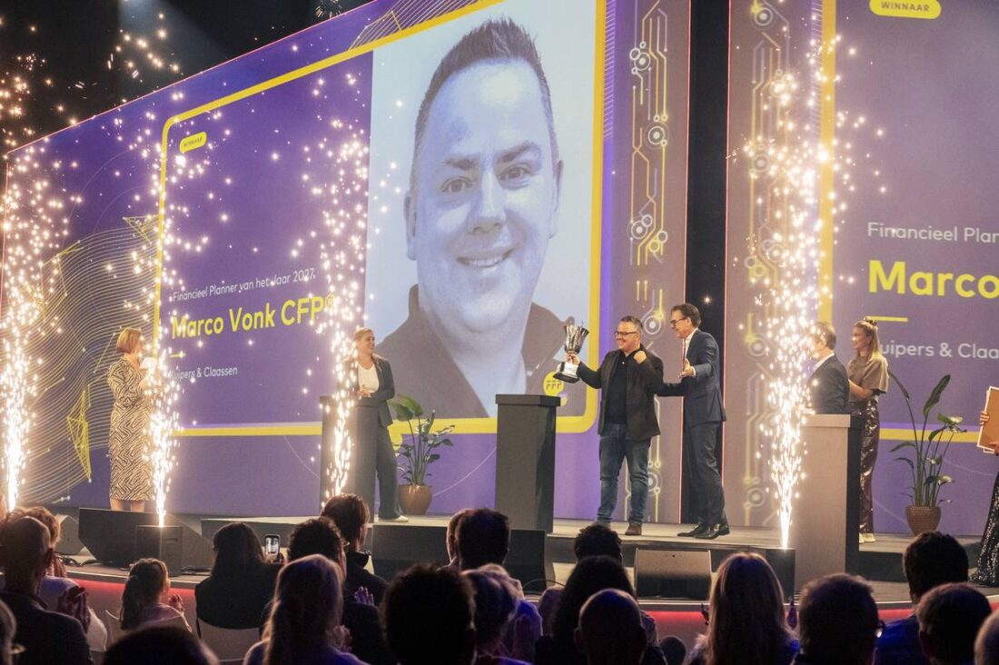 Amsterdamse adviseur Marco Vonk is CFP Financieel Planner van het Jaar 2027
