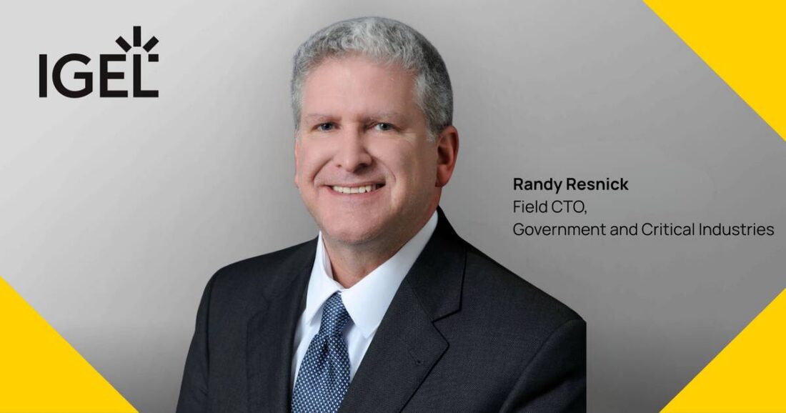 IGEL haalt Zero Trust-expert Randy Resnick binnen als Field CTO